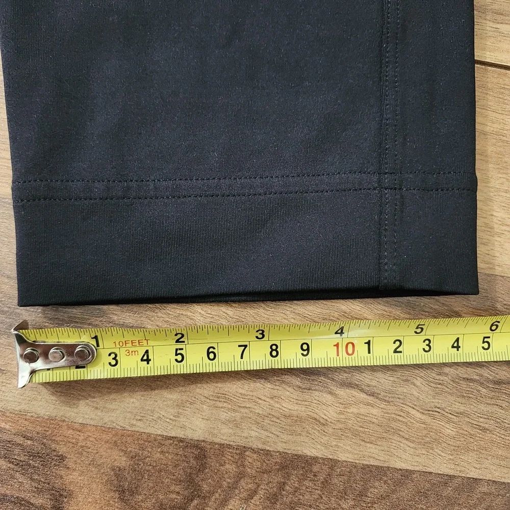 Lululemon Black Pants Slim-Fit Womens Size 4 Drawstring 4-Pocket